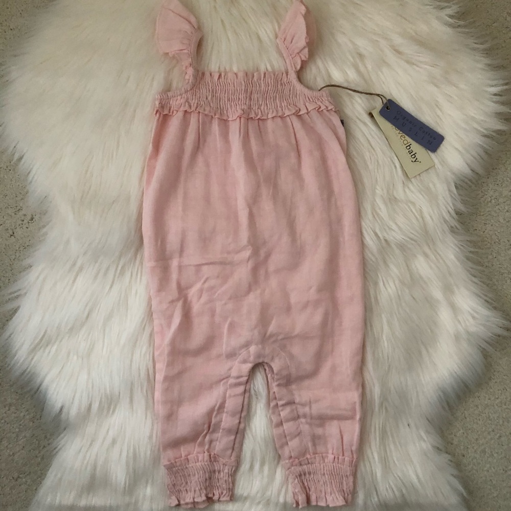 L’oved Baby Organic Cotton Muslin Romper